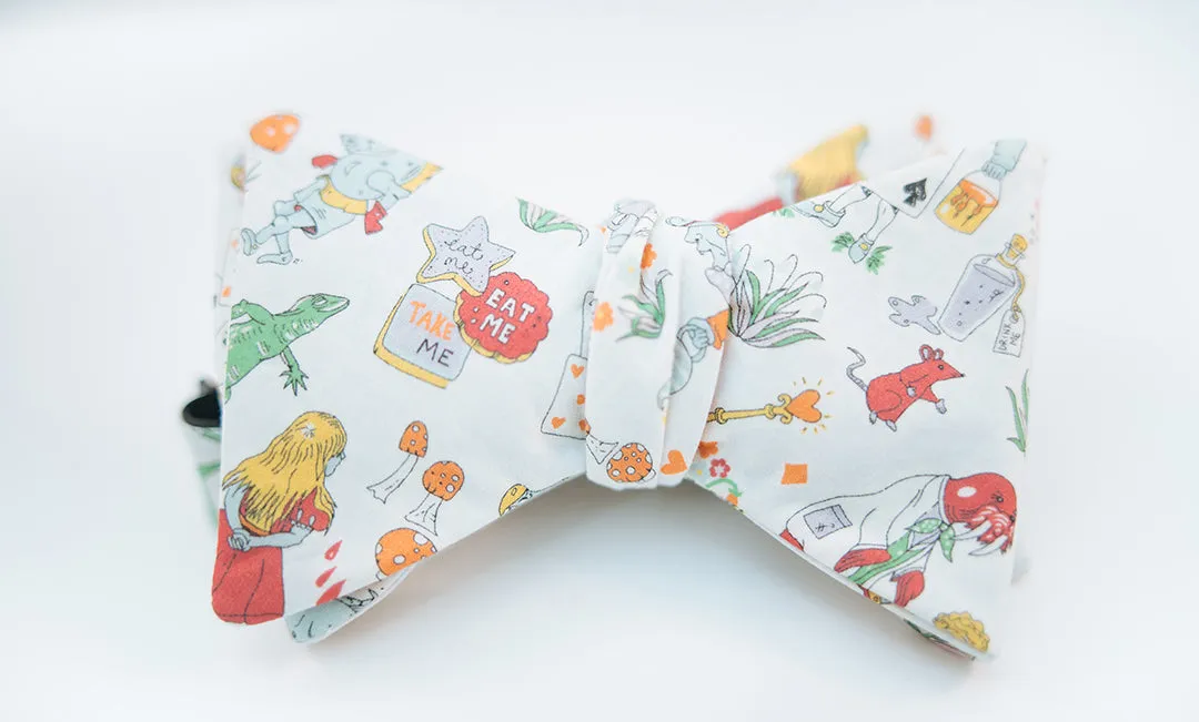 Alice In Wonderland Cotton Bow Tie Butterfly