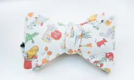 Alice In Wonderland Cotton Bow Tie Butterfly