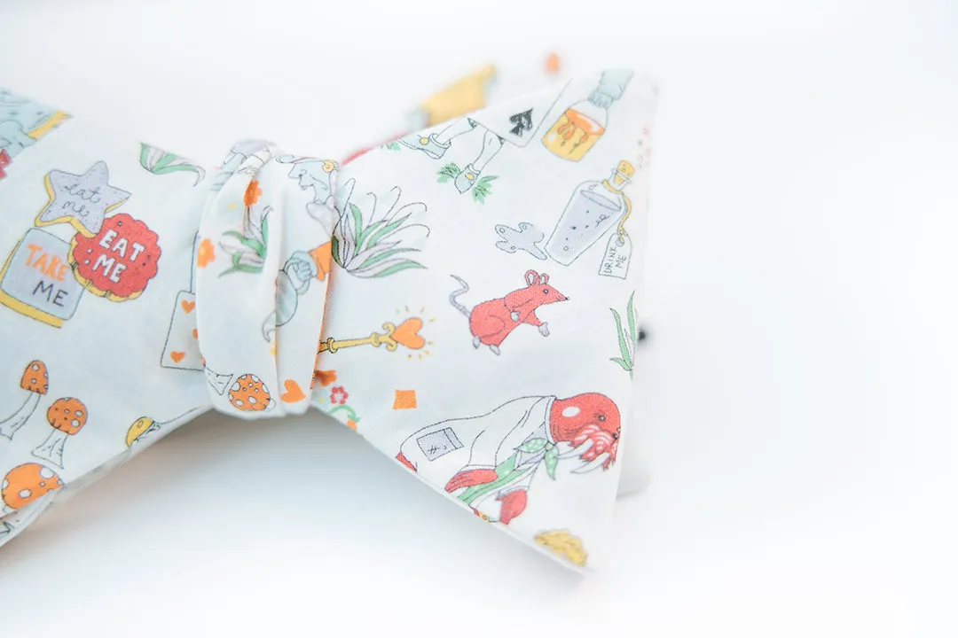 Alice In Wonderland Cotton Bow Tie Butterfly