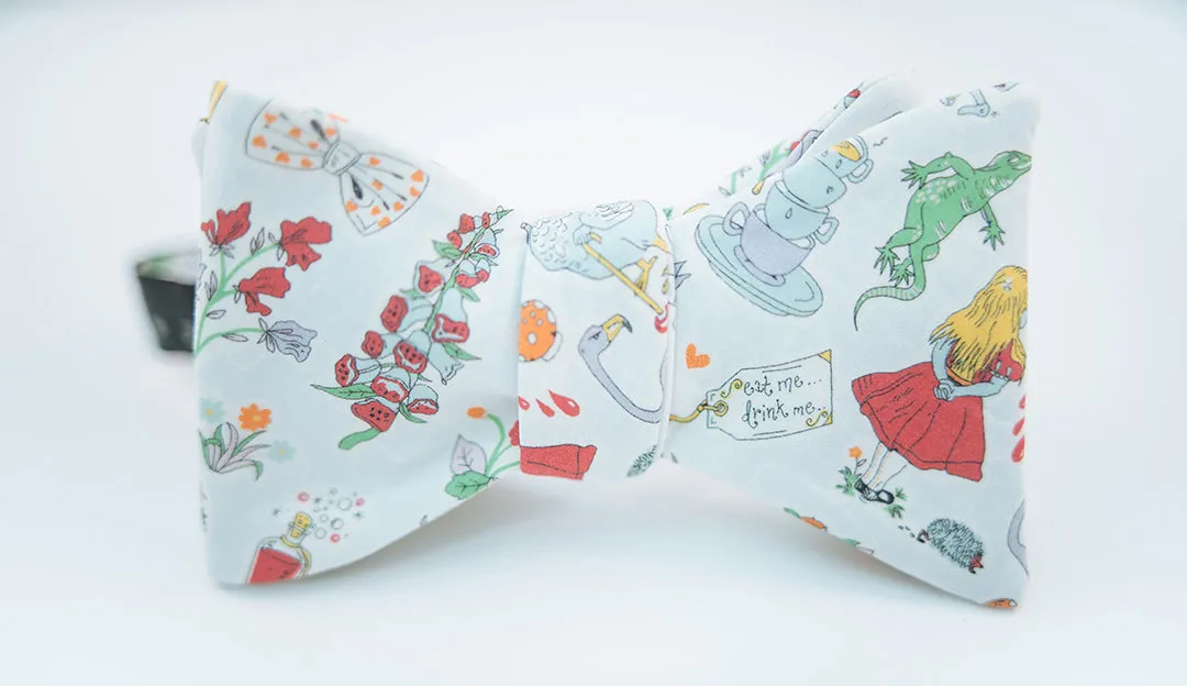 Alice In Wonderland Cotton Bow Tie Butterfly