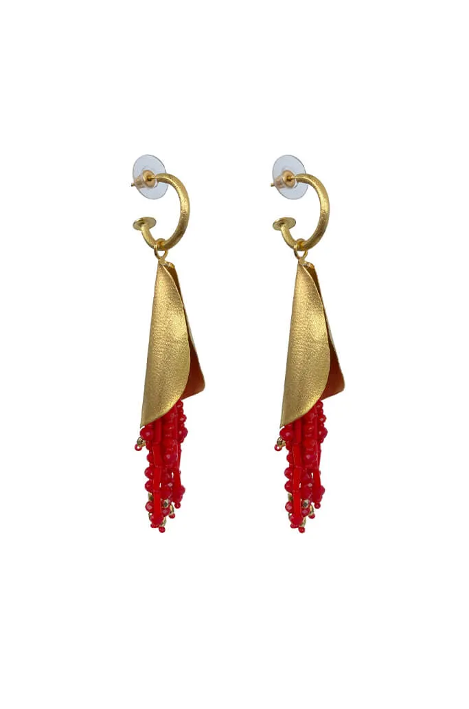 Anturio Hoop Earrings