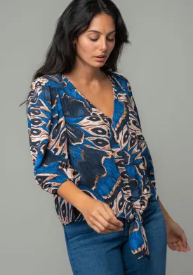 Arcadia Tie Front Top