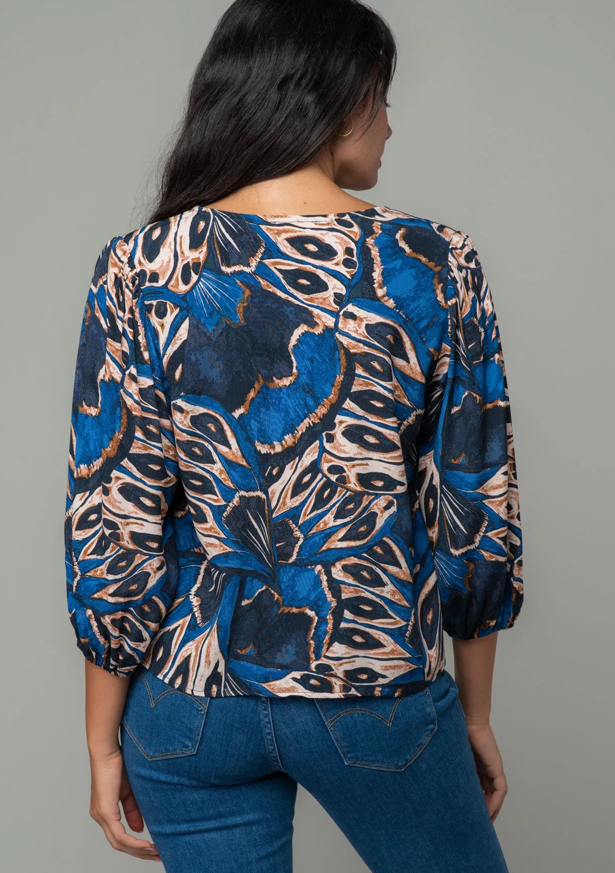 Arcadia Tie Front Top