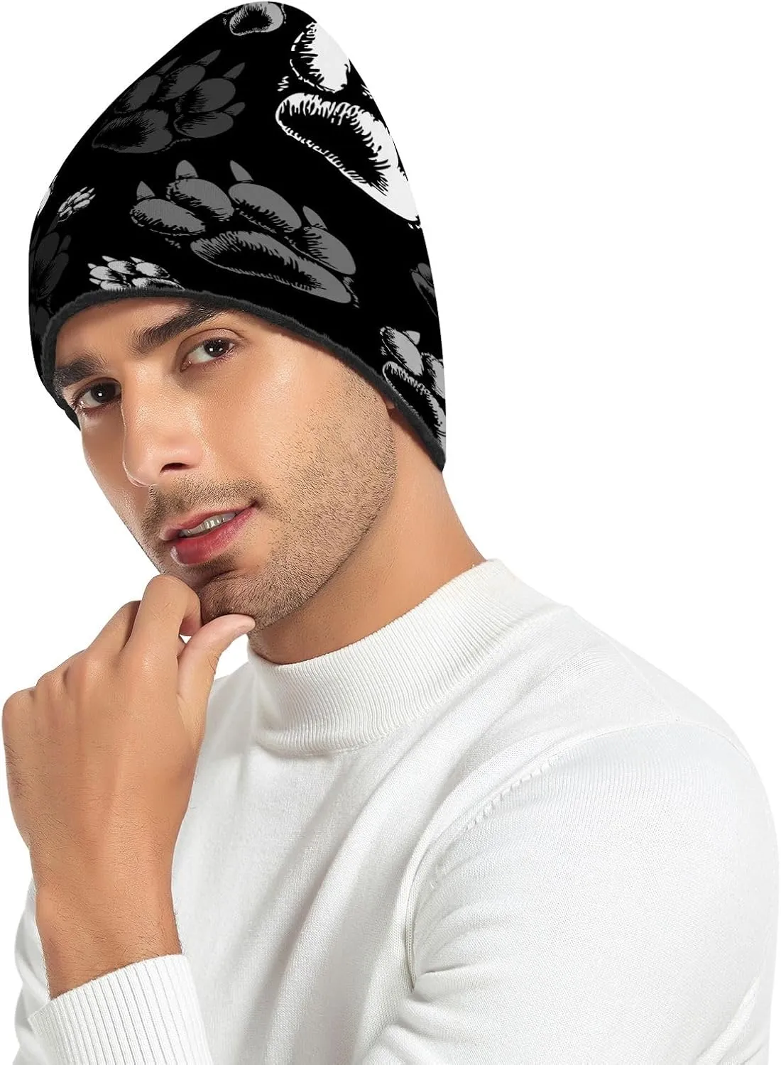Beanie Hats Winter Knit Hat Mens Camping Hiking Beanies Gift Skater Beanie for Women Men