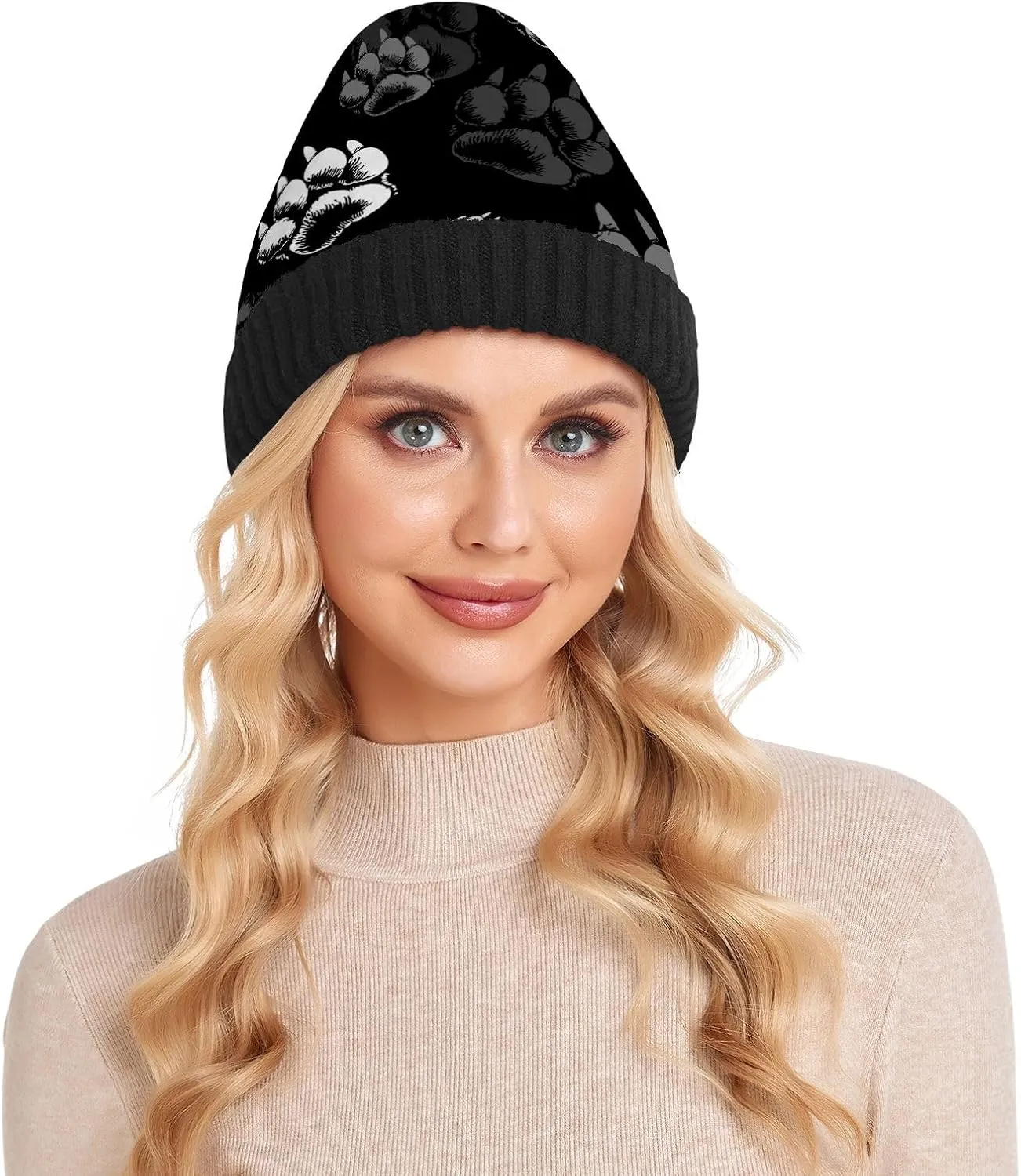 Beanie Hats Winter Knit Hat Mens Camping Hiking Beanies Gift Skater Beanie for Women Men
