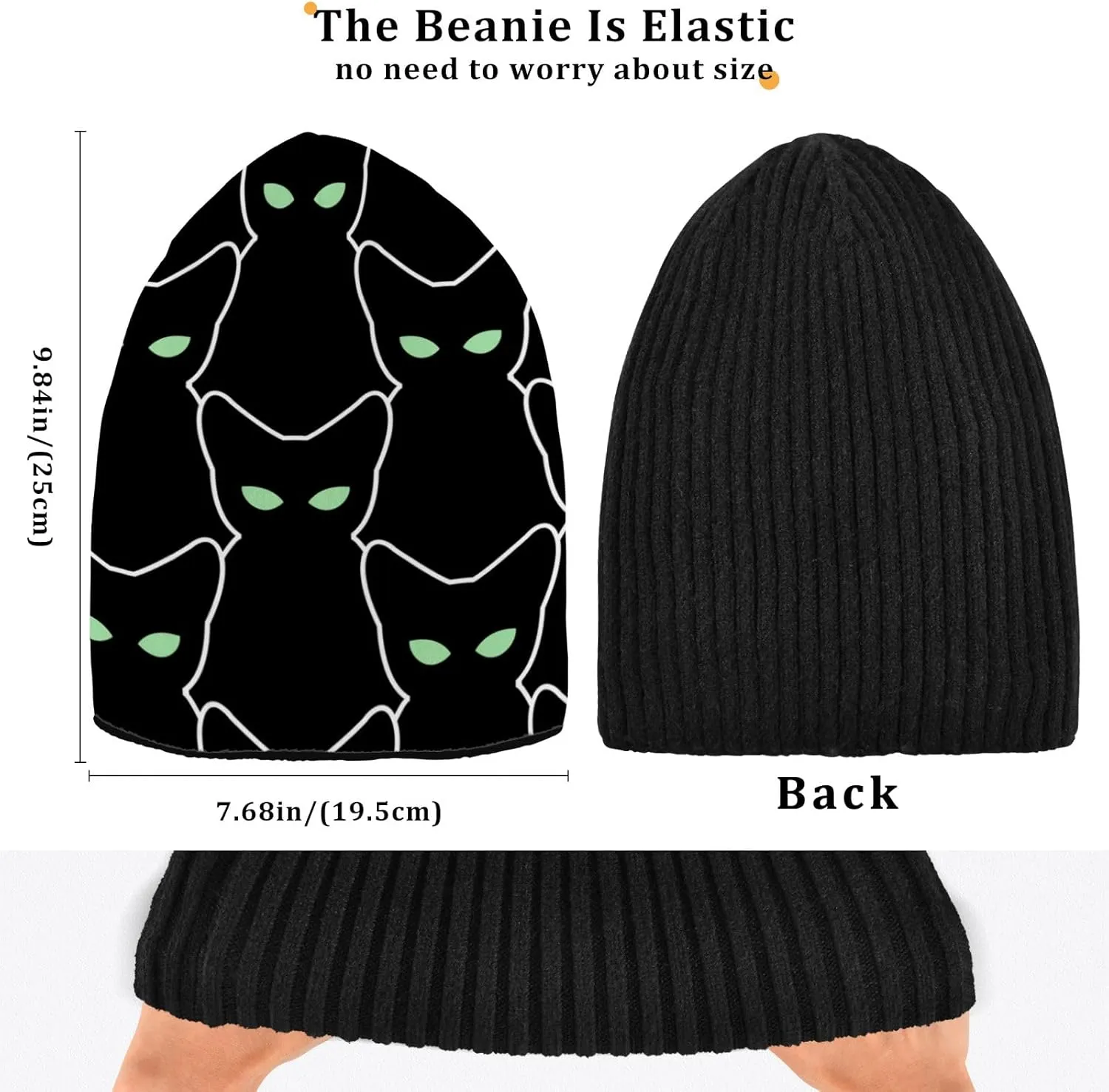 Beanie Hats Winter Knit Hat Mens Camping Hiking Beanies Gift Skater Beanie for Women Men