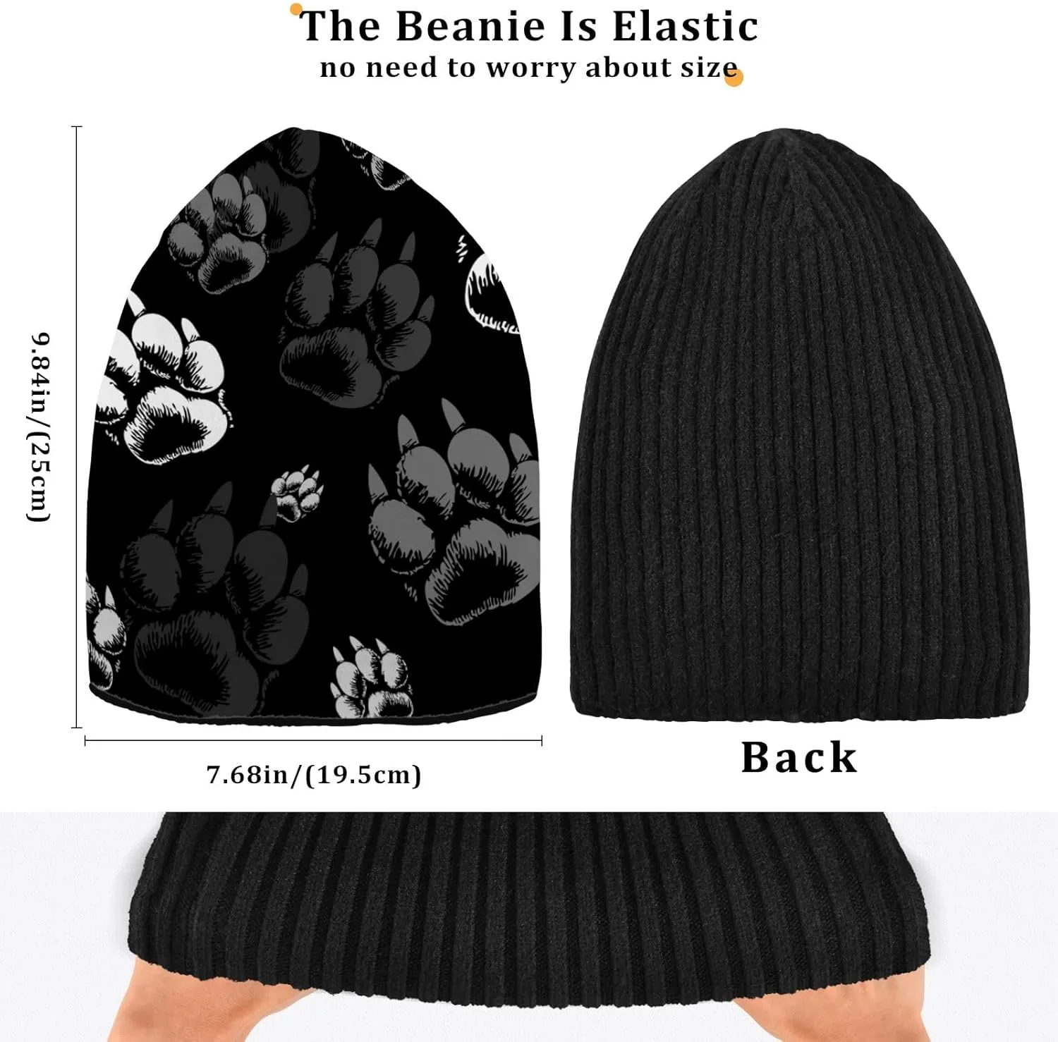 Beanie Hats Winter Knit Hat Mens Camping Hiking Beanies Gift Skater Beanie for Women Men