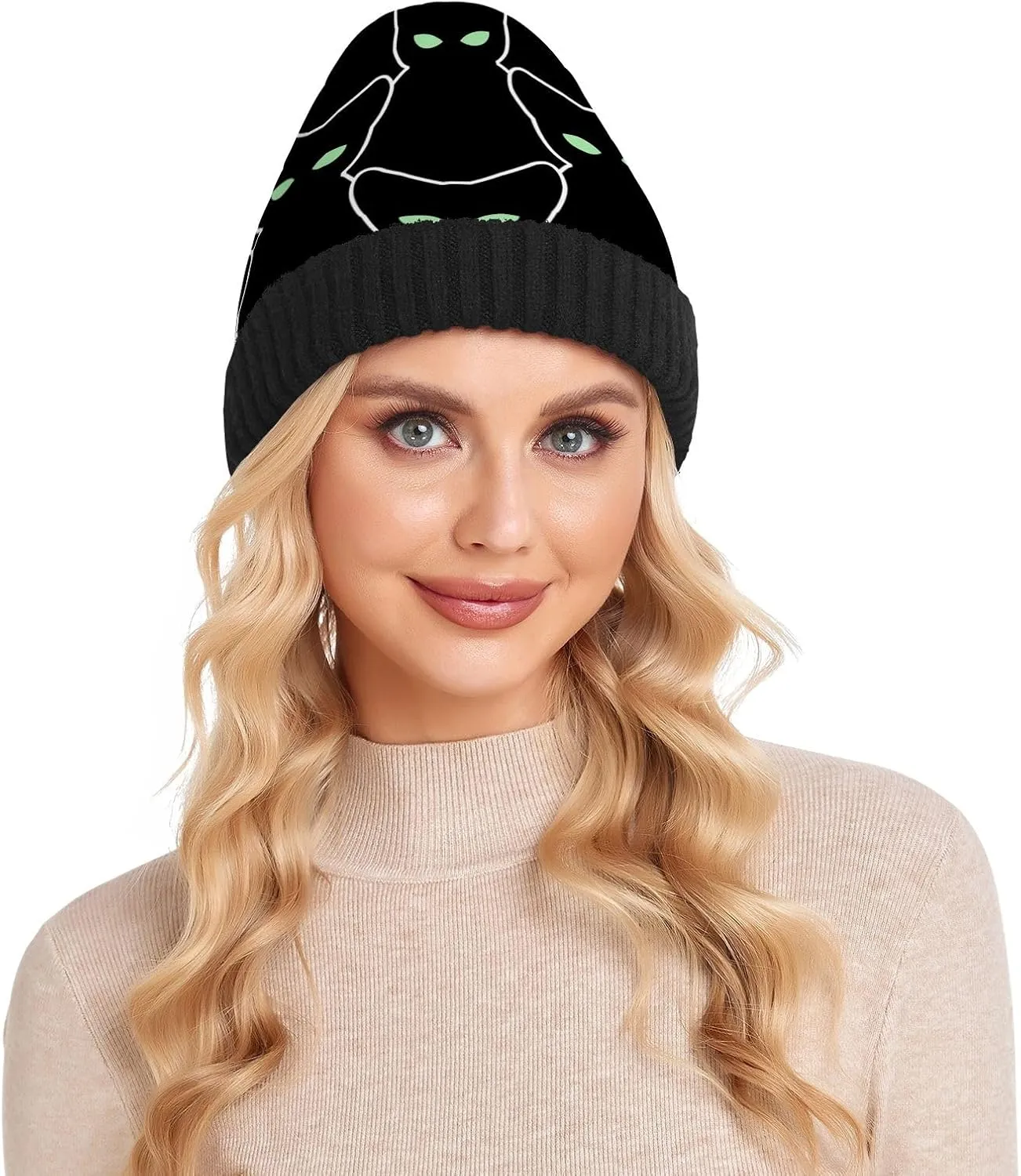 Beanie Hats Winter Knit Hat Mens Camping Hiking Beanies Gift Skater Beanie for Women Men