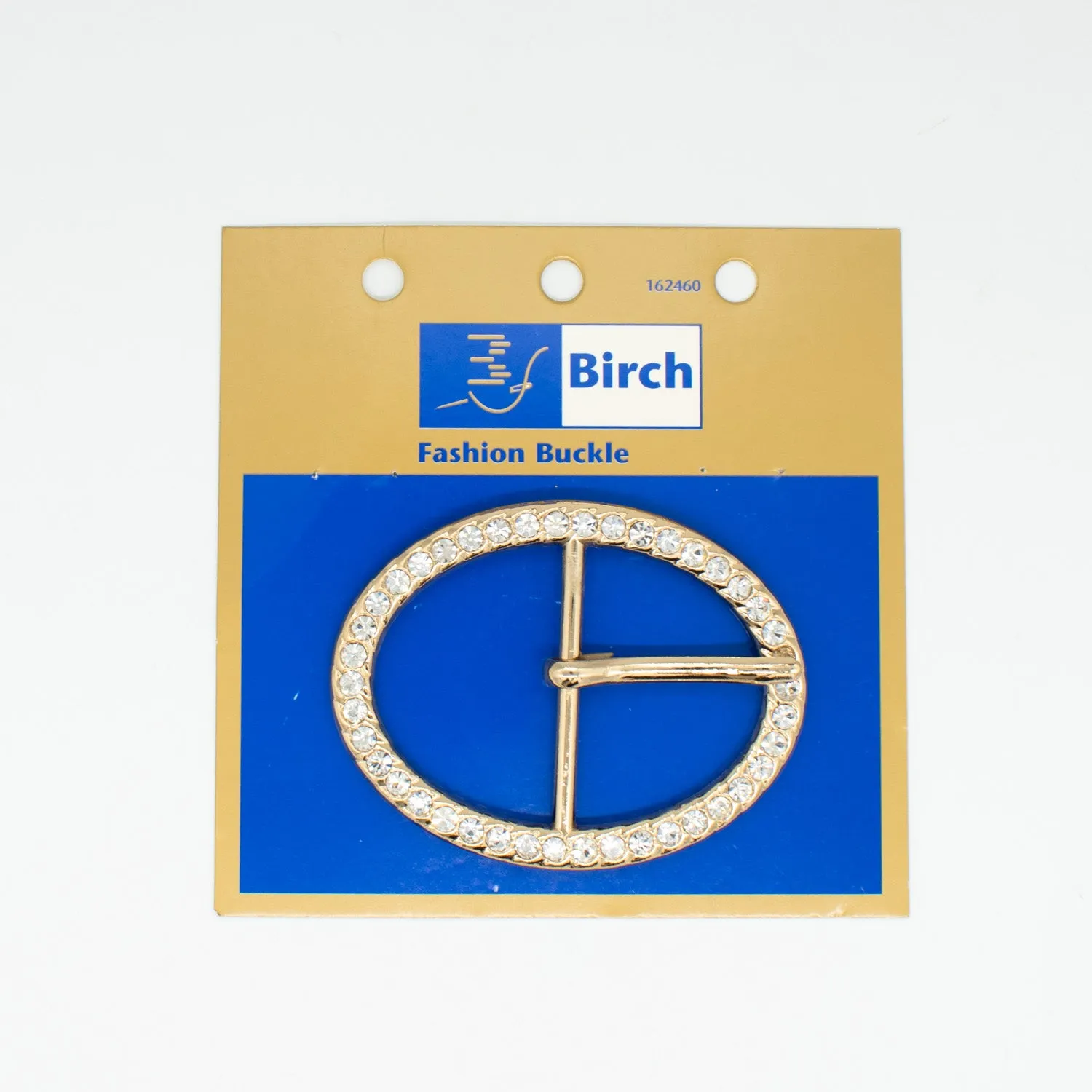 Birch Metal & Diamante Decor Fashion Buckle Design-1