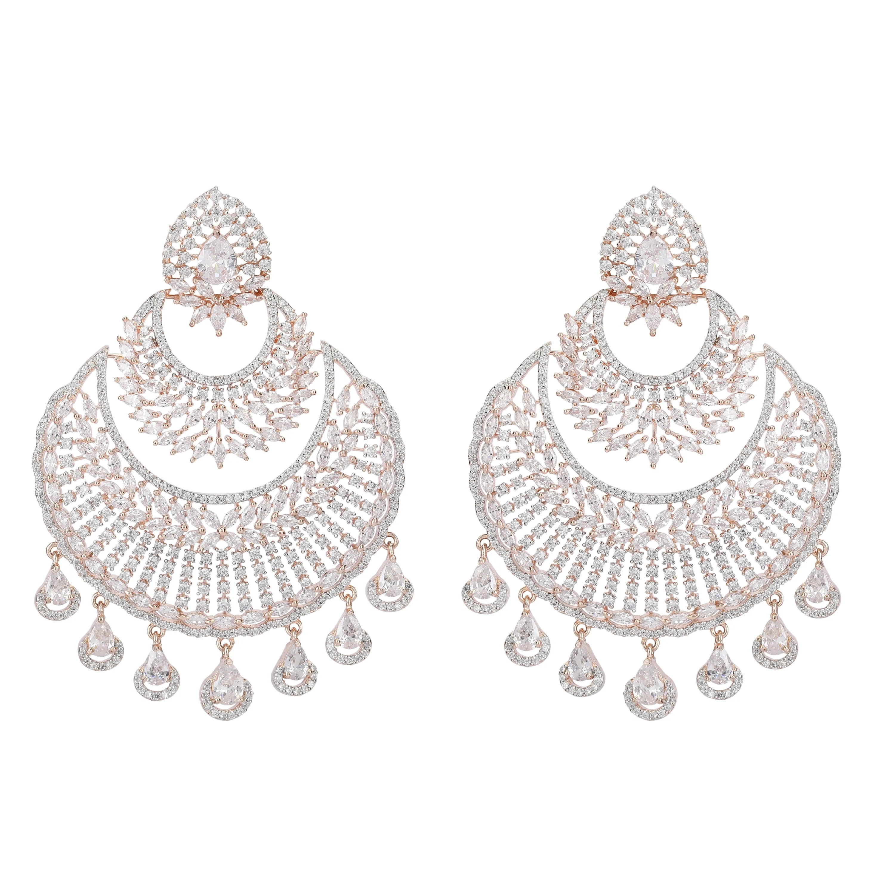 CHANDA ZIRCON LARA EARRING
