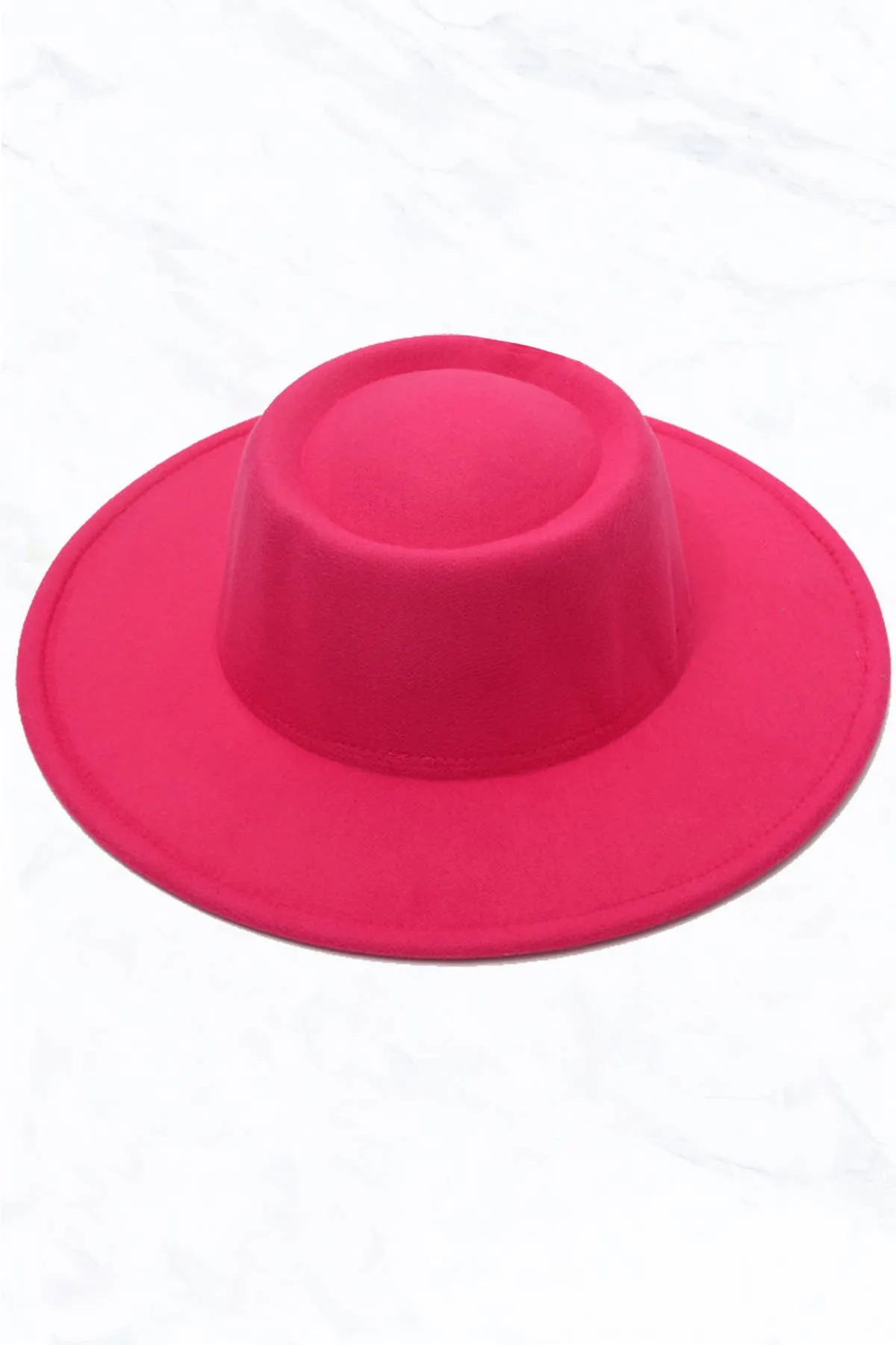 Concave Top Jazz Fedora Hat