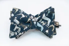 Dog Print Cotton Bow Tie Butterfly