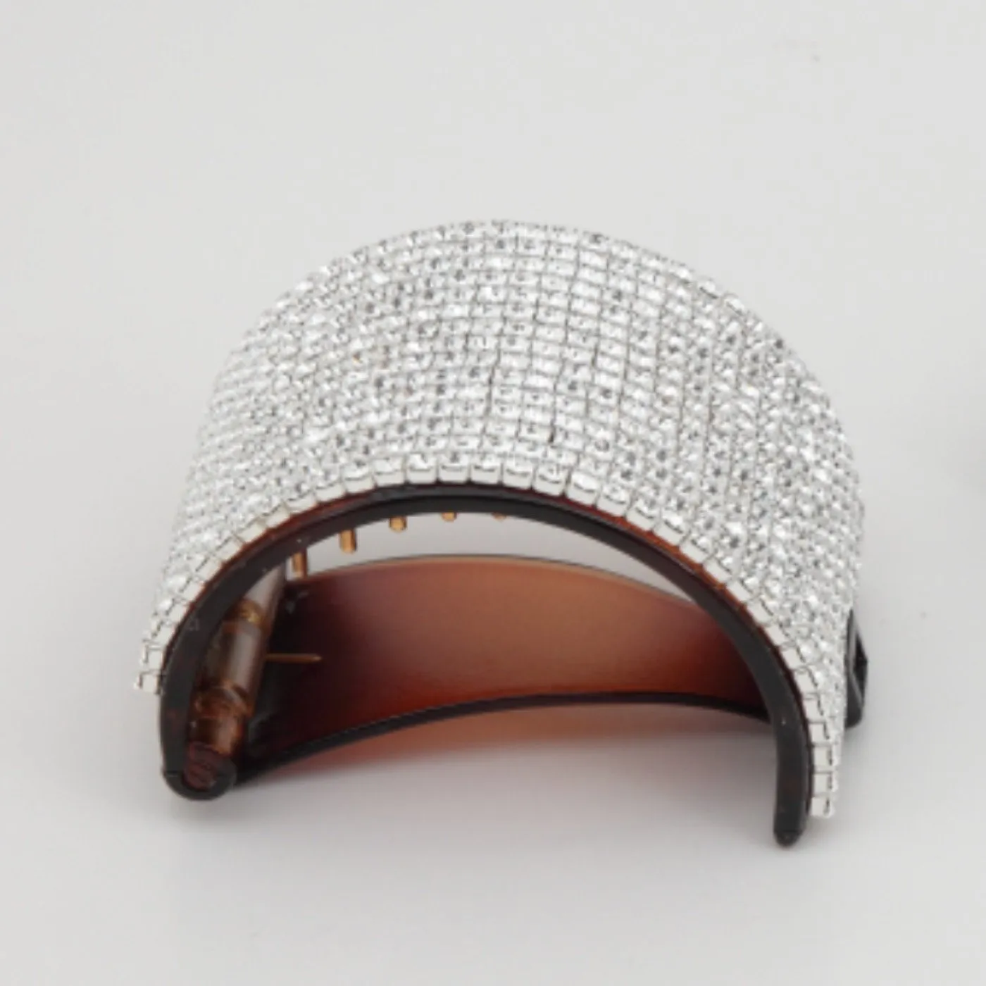 Half Circle Cubic Rhinestone Ponytail Hair Clip Rhinestone Series-12