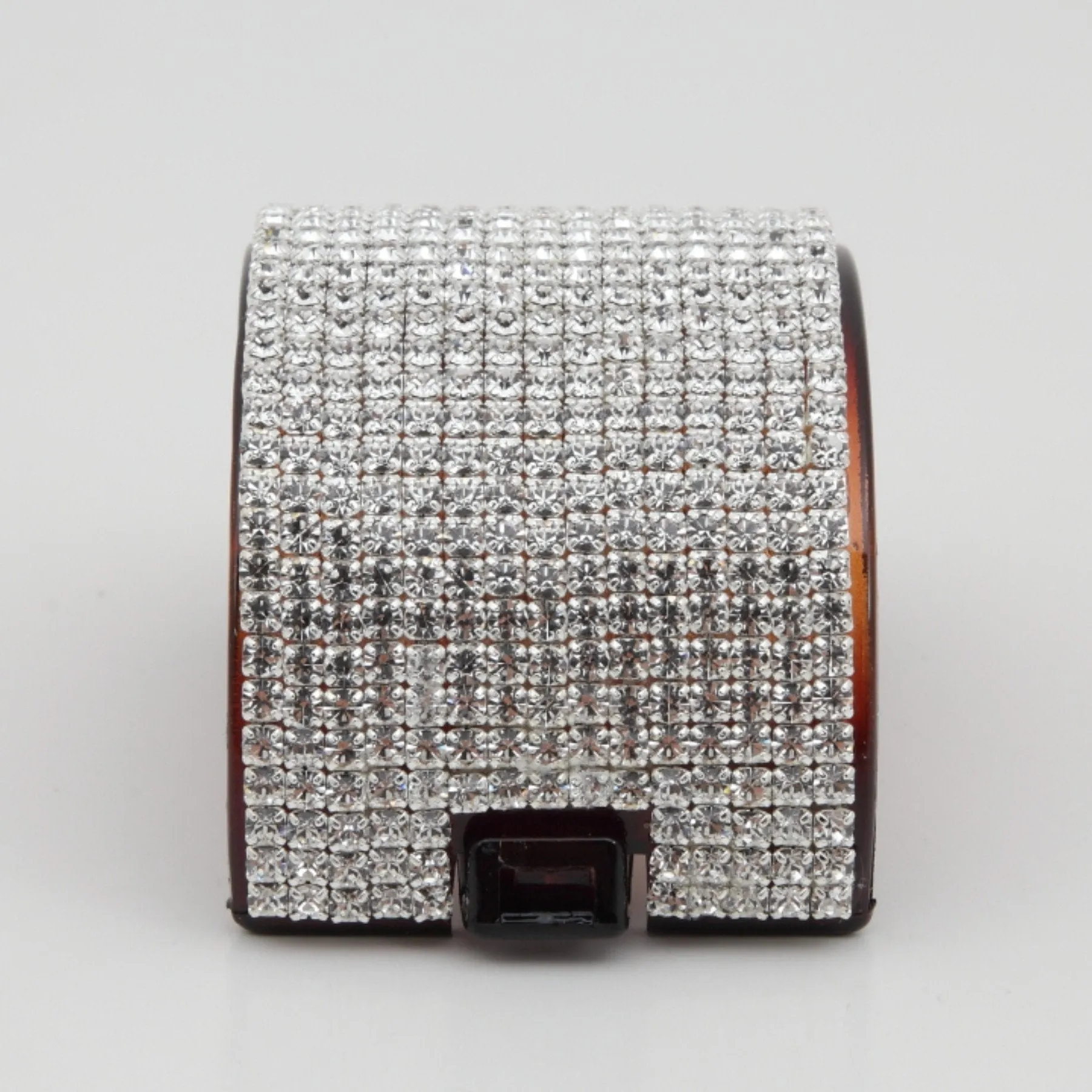 Half Circle Cubic Rhinestone Ponytail Hair Clip Rhinestone Series-12