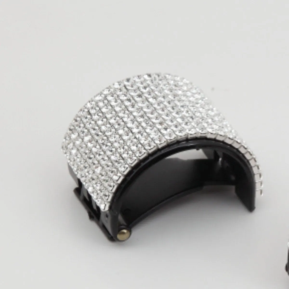 Half Circle Cubic Rhinestone Ponytail Hair Clip Rhinestone Series-12