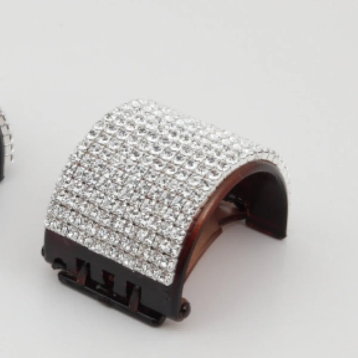 Half Circle Cubic Rhinestone Ponytail Hair Clip Rhinestone Series-12