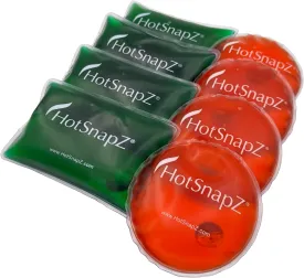 Hand Warmers - HotSnapZ Reusable Round & Pocket Warmers for Instant Heat