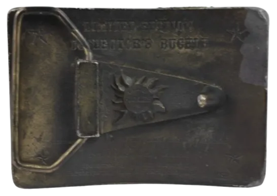 Hesston National Finals Rodeo NFR 1975 Belt Buckle