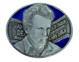 James Dean Marquee Blue Belt Buckle