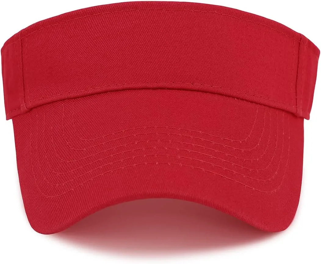 Komorebi Visors for Women Unisex Sun Visor Hats Adjustable Running Caps Summer Sun Protection Tennis Hat for Sports