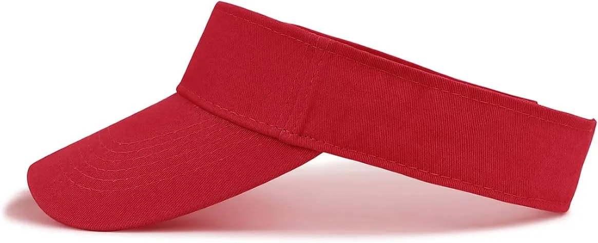 Komorebi Visors for Women Unisex Sun Visor Hats Adjustable Running Caps Summer Sun Protection Tennis Hat for Sports