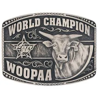 Montana Silversmith Woopaa PBR Attitude Buckle