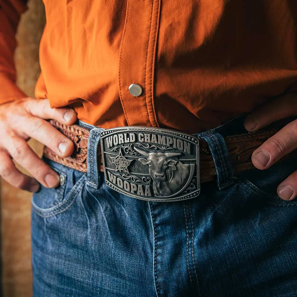 Montana Silversmith Woopaa PBR Attitude Buckle