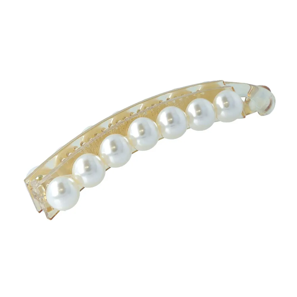 Pearl Decorative Banana Clip