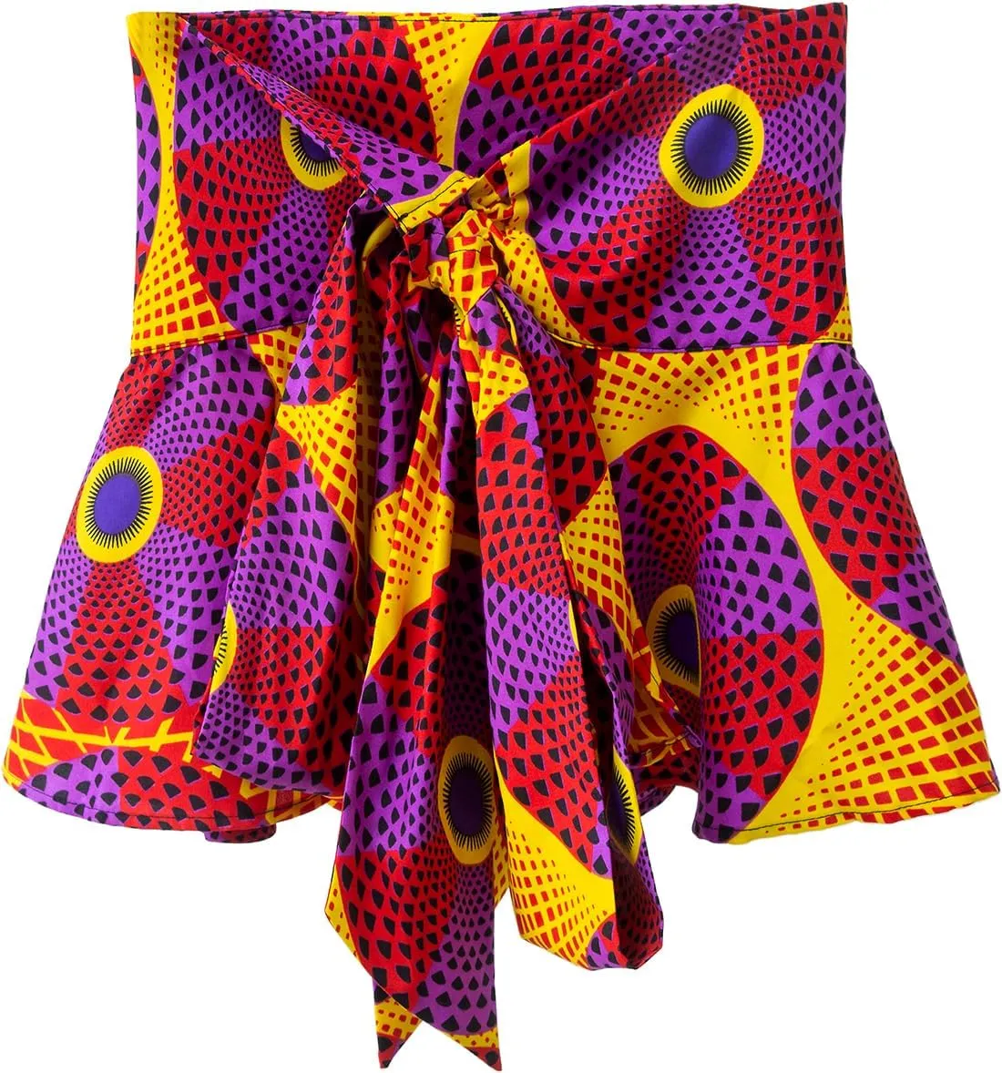 SHENBOLEN Women African Print Dashiki Tradition Waist Belts One Size