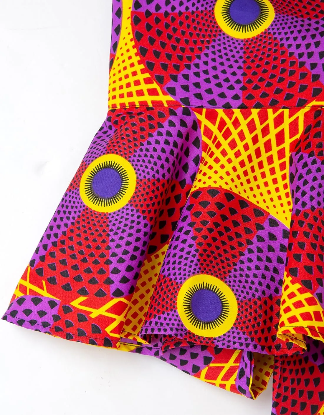 SHENBOLEN Women African Print Dashiki Tradition Waist Belts One Size