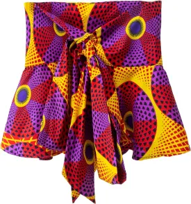 SHENBOLEN Women African Print Dashiki Tradition Waist Belts One Size