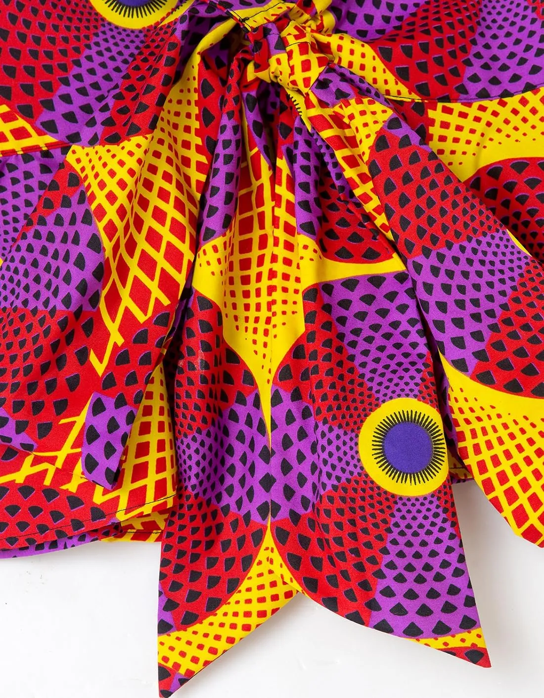 SHENBOLEN Women African Print Dashiki Tradition Waist Belts One Size