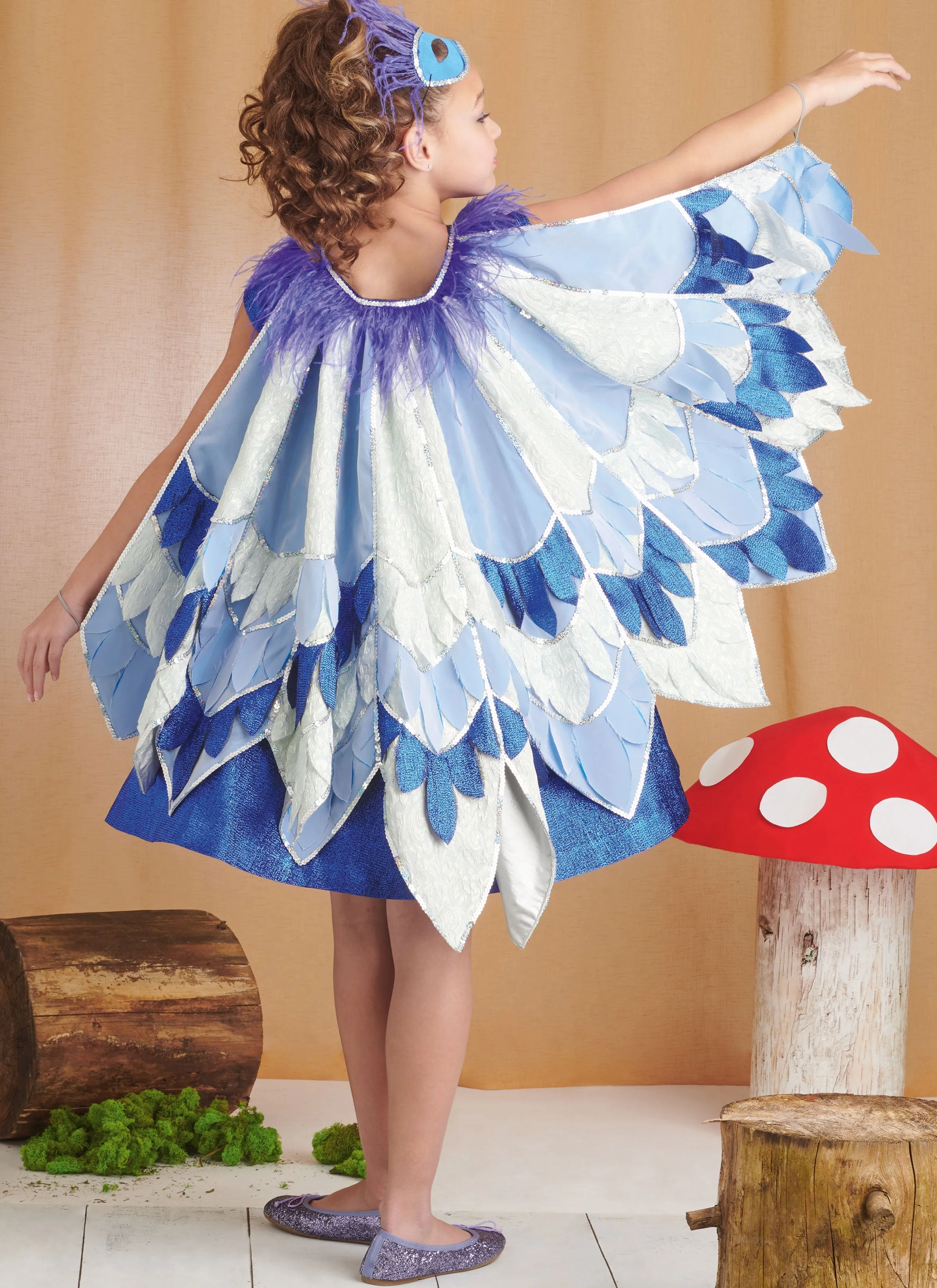 Simplicity sewing pattern 9836 Girls' Costumes by Andrea Schewe Designs