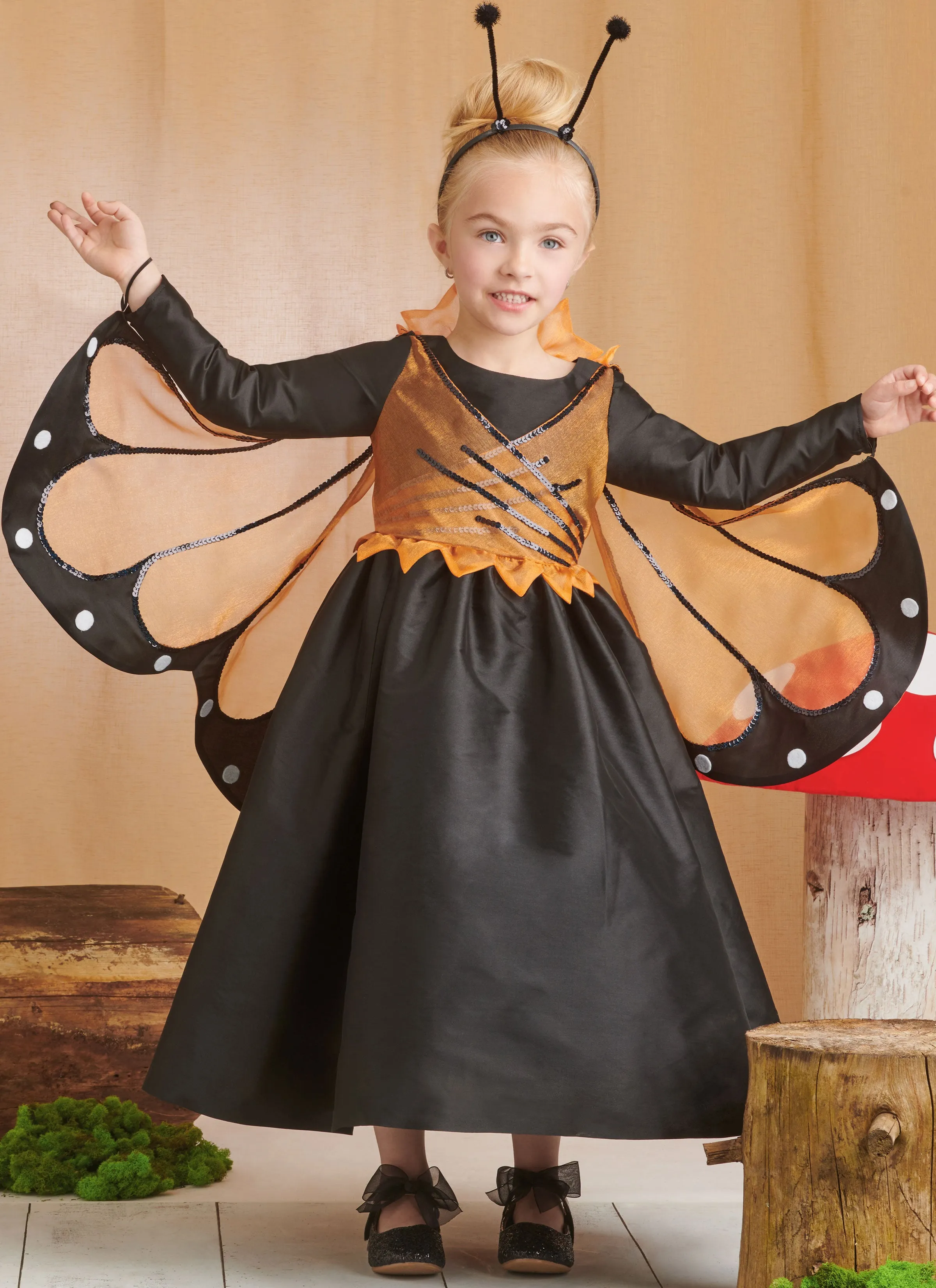 Simplicity sewing pattern 9836 Girls' Costumes by Andrea Schewe Designs
