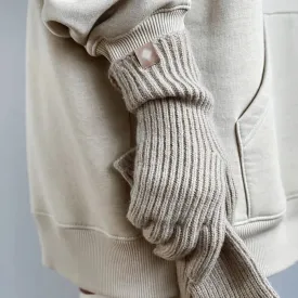 Woolen Knit Gloves with Touchscreen Fingers